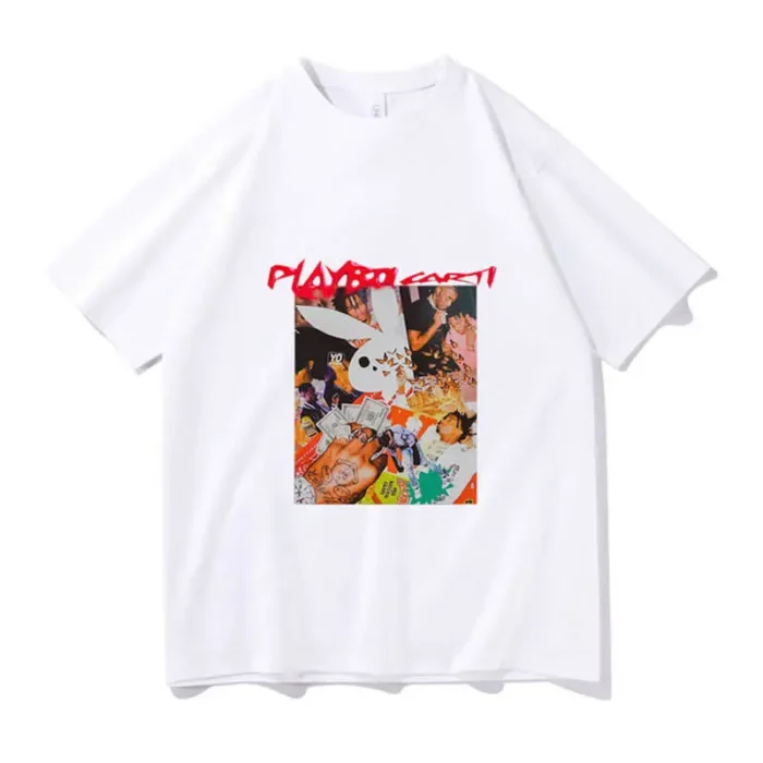 Awesome-Playboi-Carti-Hip-Hop-Tshirt-white