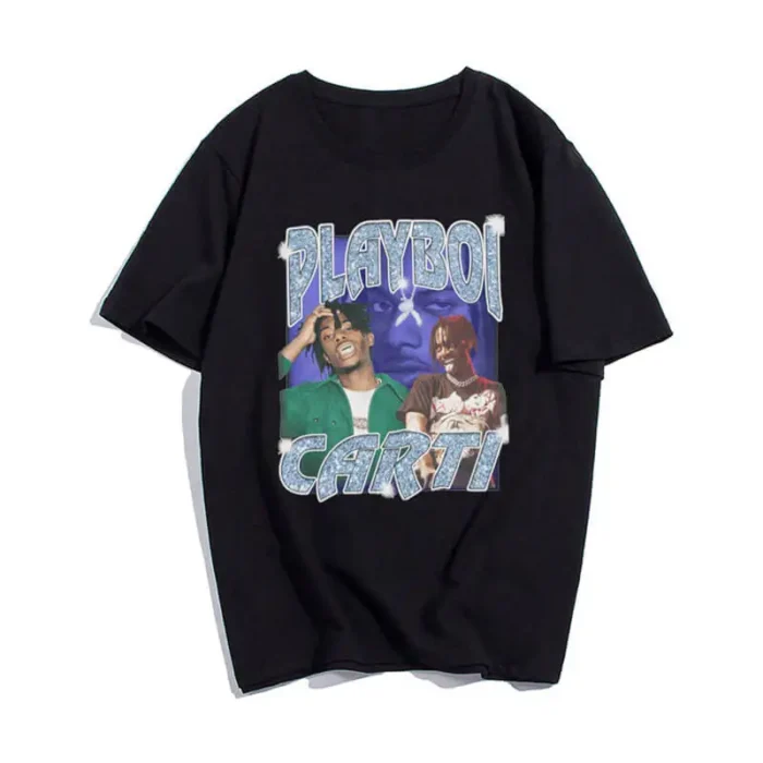 Playboi-Carti-Self-Titled-Graphic-Gothic-Style-Shirt